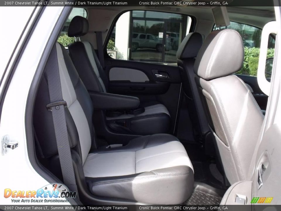 2007 Chevrolet Tahoe LT Summit White / Dark Titanium/Light Titanium Photo #20