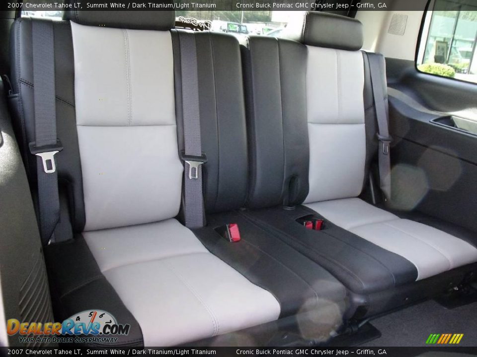 2007 Chevrolet Tahoe LT Summit White / Dark Titanium/Light Titanium Photo #21