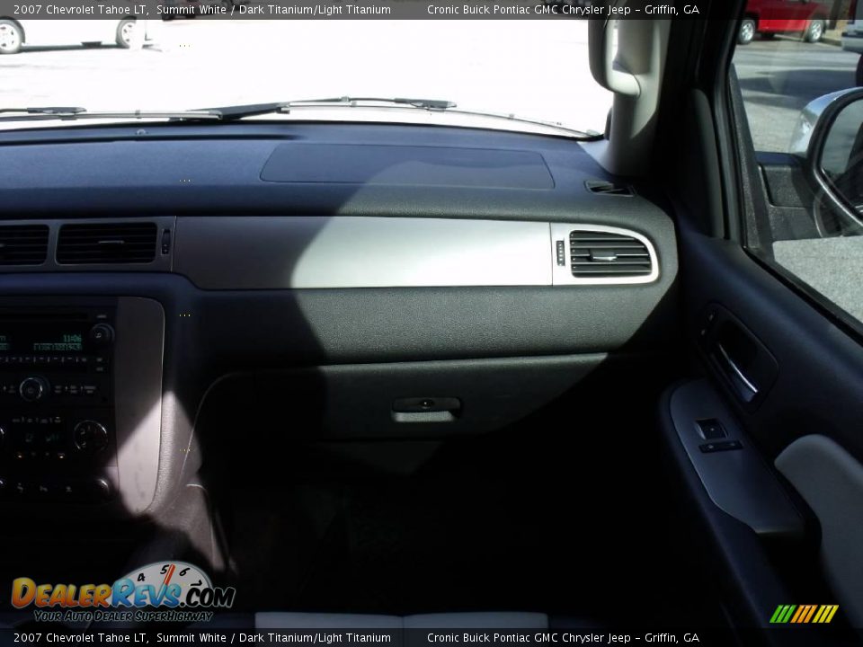 2007 Chevrolet Tahoe LT Summit White / Dark Titanium/Light Titanium Photo #23