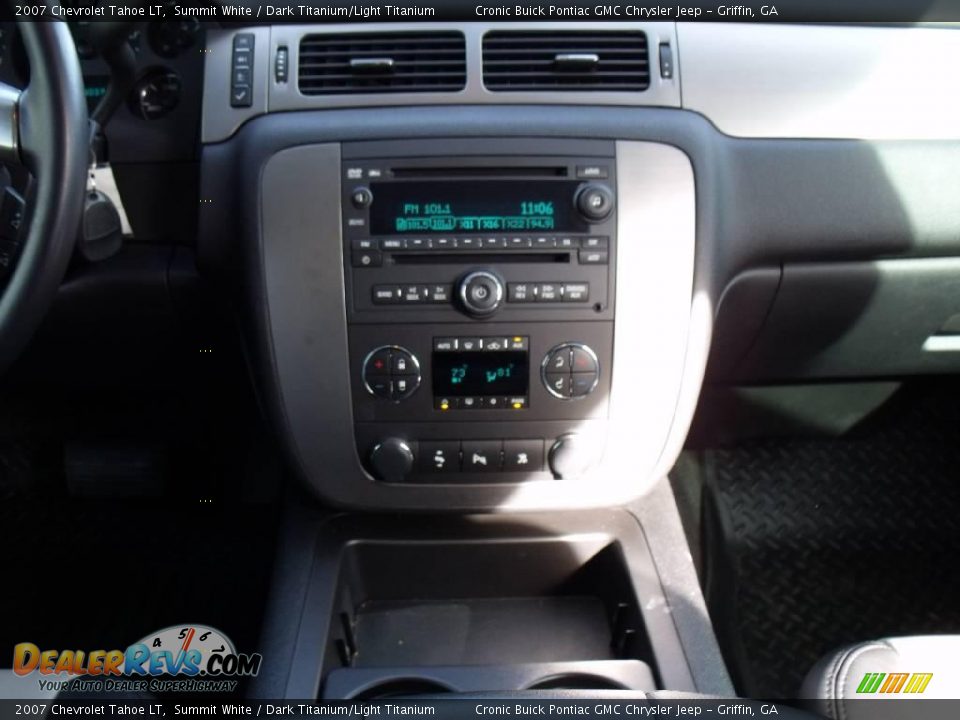 2007 Chevrolet Tahoe LT Summit White / Dark Titanium/Light Titanium Photo #24