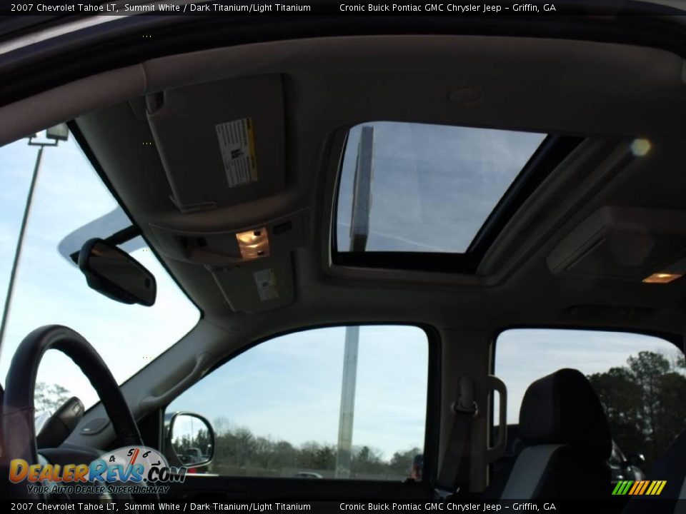 2007 Chevrolet Tahoe LT Summit White / Dark Titanium/Light Titanium Photo #26