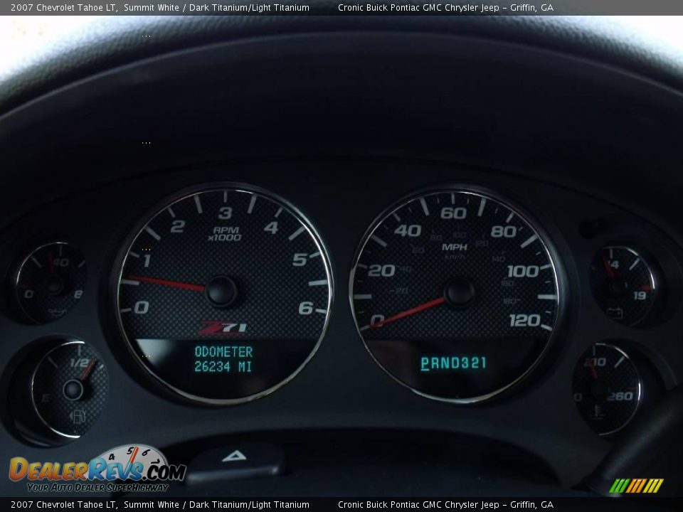 2007 Chevrolet Tahoe LT Summit White / Dark Titanium/Light Titanium Photo #27