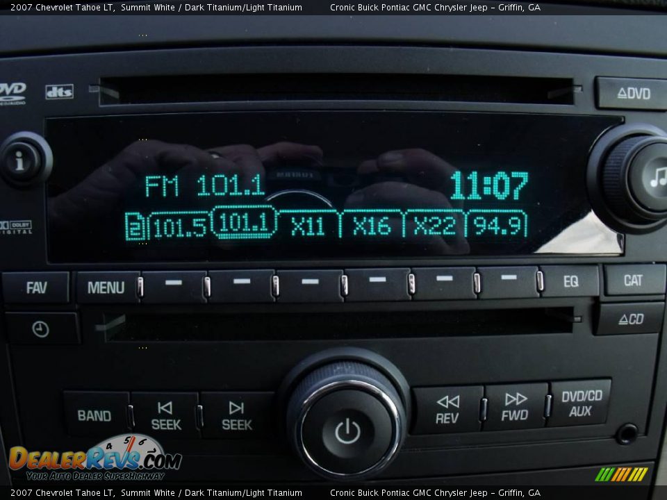 2007 Chevrolet Tahoe LT Summit White / Dark Titanium/Light Titanium Photo #28