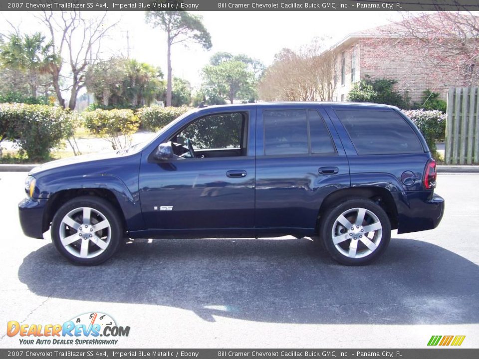 2007 Chevrolet TrailBlazer SS 4x4 Imperial Blue Metallic / Ebony Photo #1