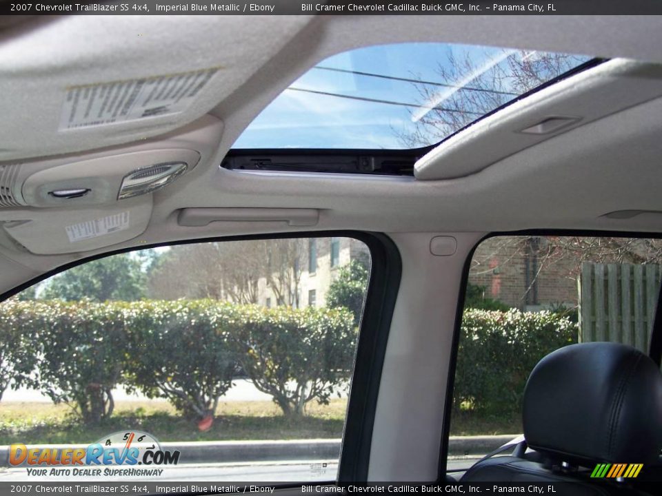 2007 Chevrolet TrailBlazer SS 4x4 Imperial Blue Metallic / Ebony Photo #9