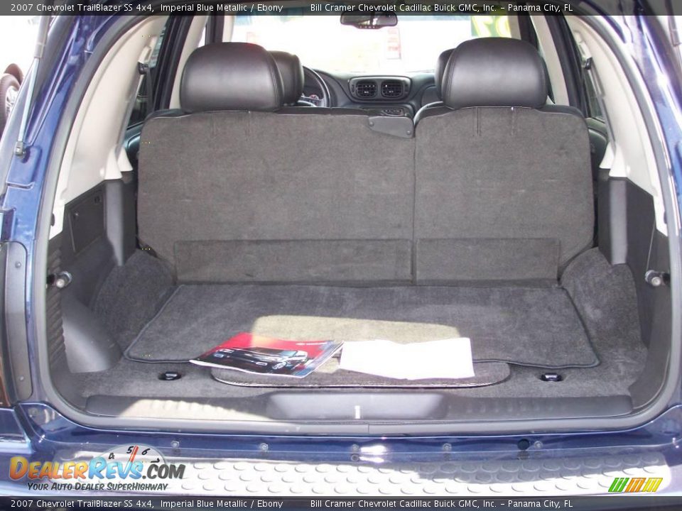 2007 Chevrolet TrailBlazer SS 4x4 Imperial Blue Metallic / Ebony Photo #11