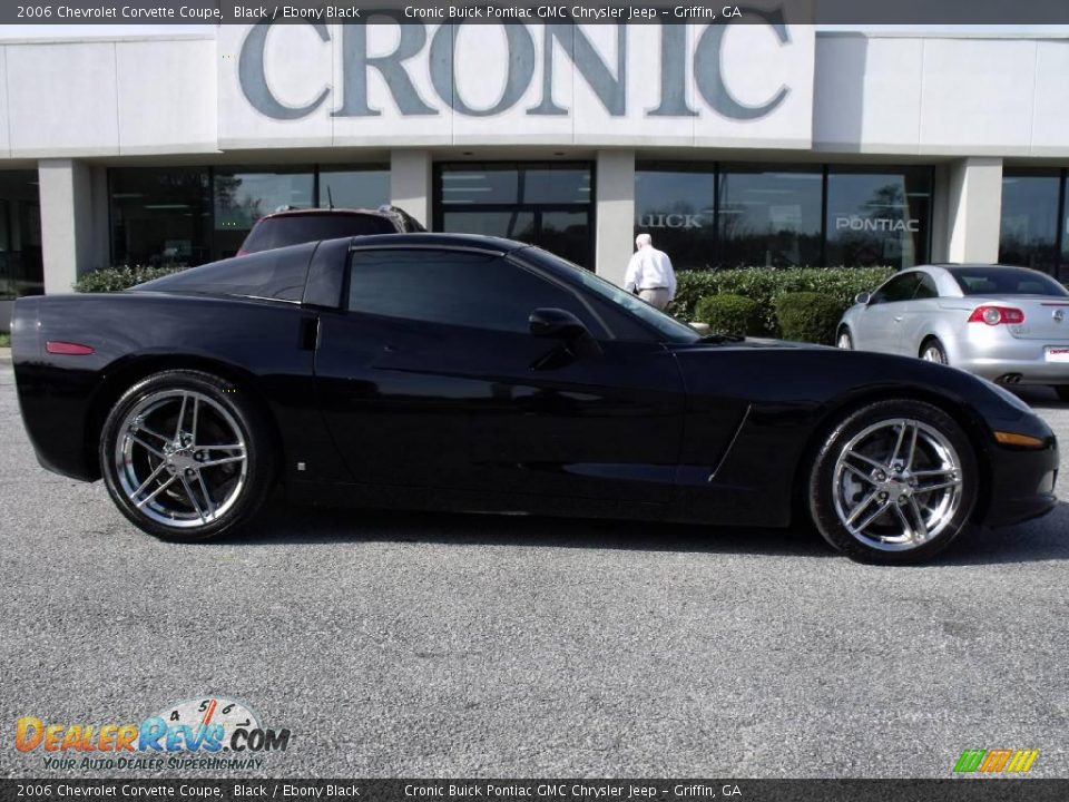 2006 Chevrolet Corvette Coupe Black / Ebony Black Photo #1