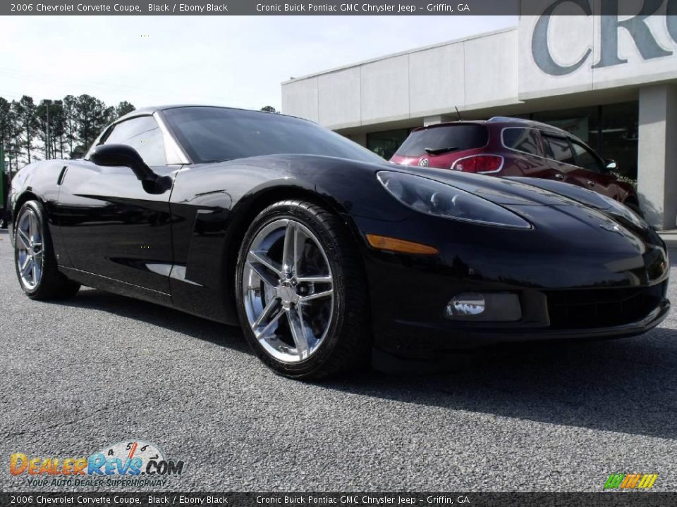 2006 Chevrolet Corvette Coupe Black / Ebony Black Photo #2