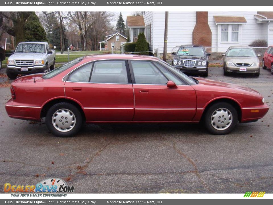 1999 Oldsmobile Eighty-Eight Crimson Metallic / Gray Photo #1