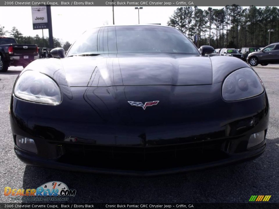 2006 Chevrolet Corvette Coupe Black / Ebony Black Photo #3