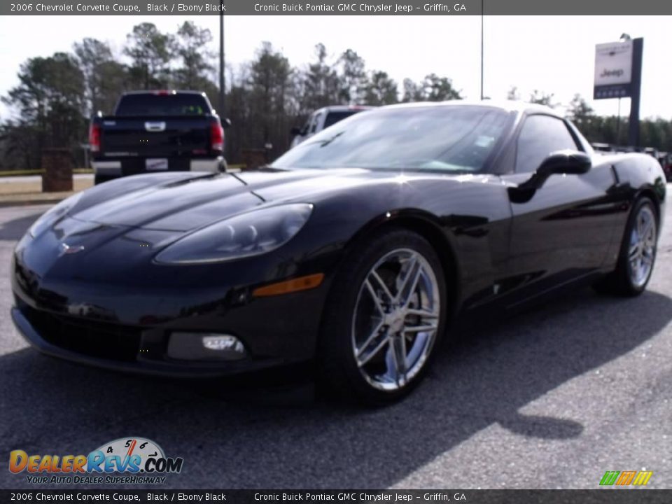 2006 Chevrolet Corvette Coupe Black / Ebony Black Photo #4