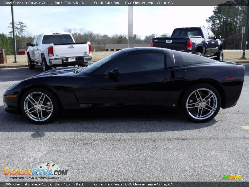 2006 Chevrolet Corvette Coupe Black / Ebony Black Photo #5