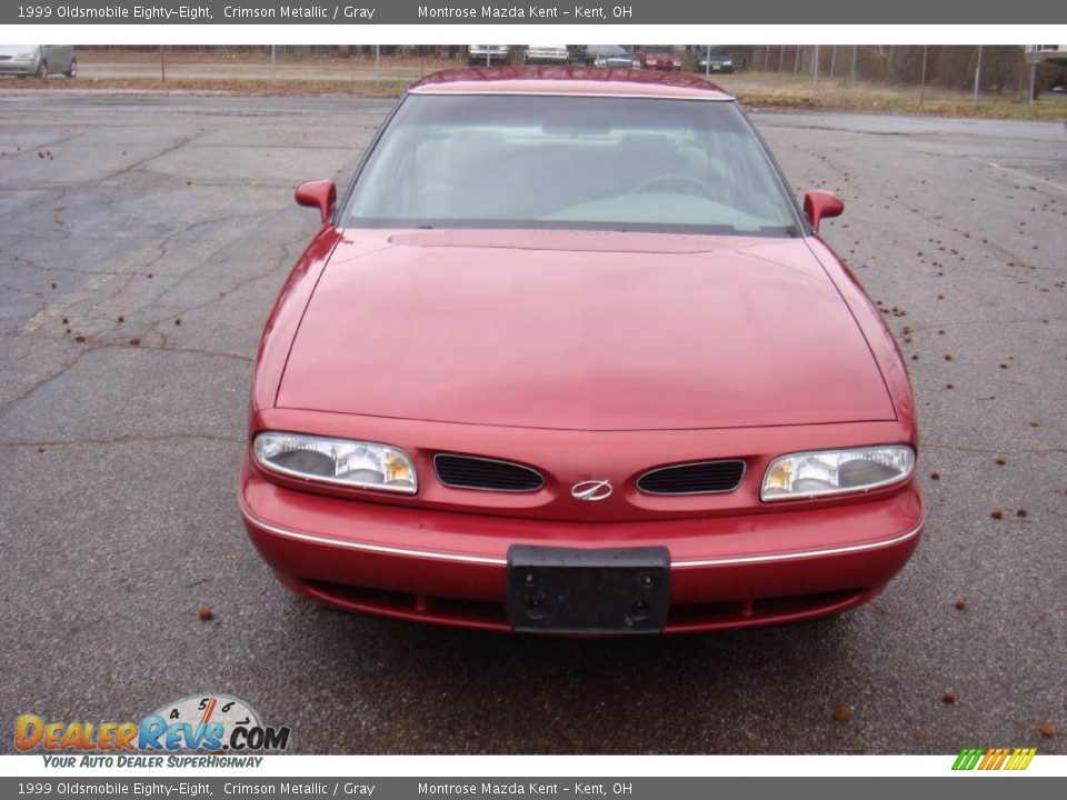 1999 Oldsmobile Eighty-Eight Crimson Metallic / Gray Photo #3