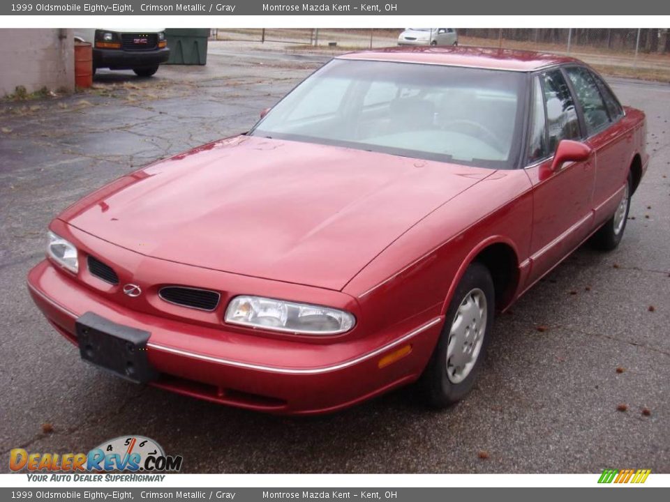 1999 Oldsmobile Eighty-Eight Crimson Metallic / Gray Photo #4