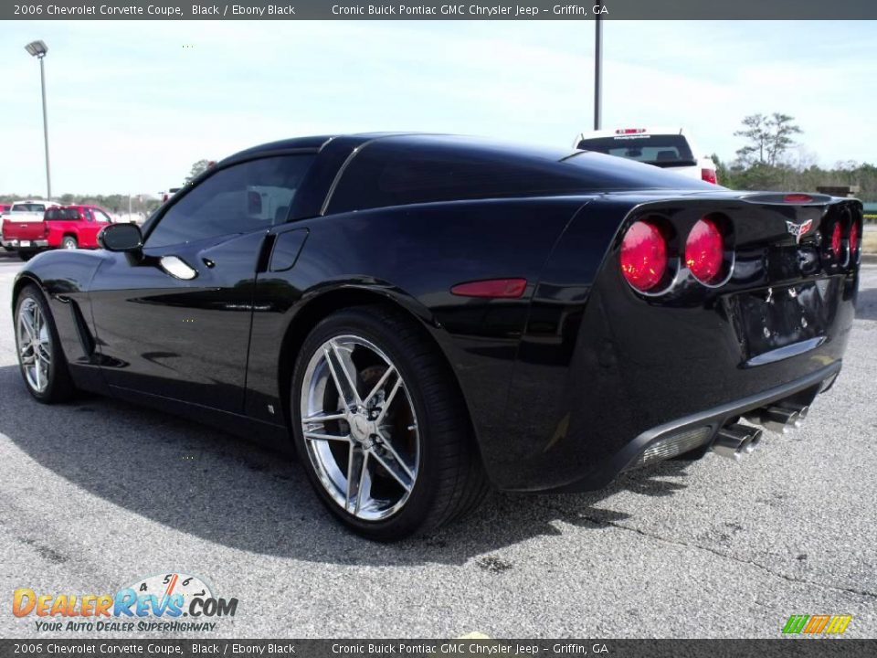 2006 Chevrolet Corvette Coupe Black / Ebony Black Photo #6