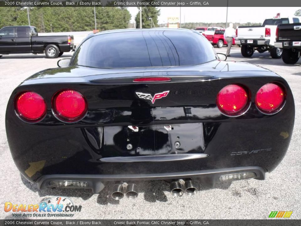 2006 Chevrolet Corvette Coupe Black / Ebony Black Photo #7