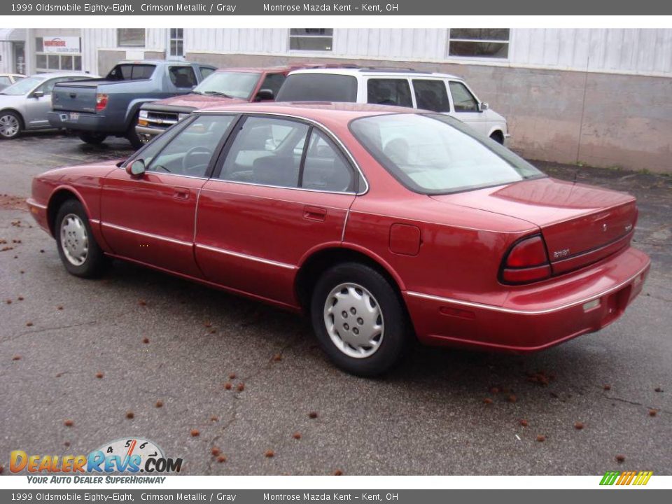 1999 Oldsmobile Eighty-Eight Crimson Metallic / Gray Photo #6