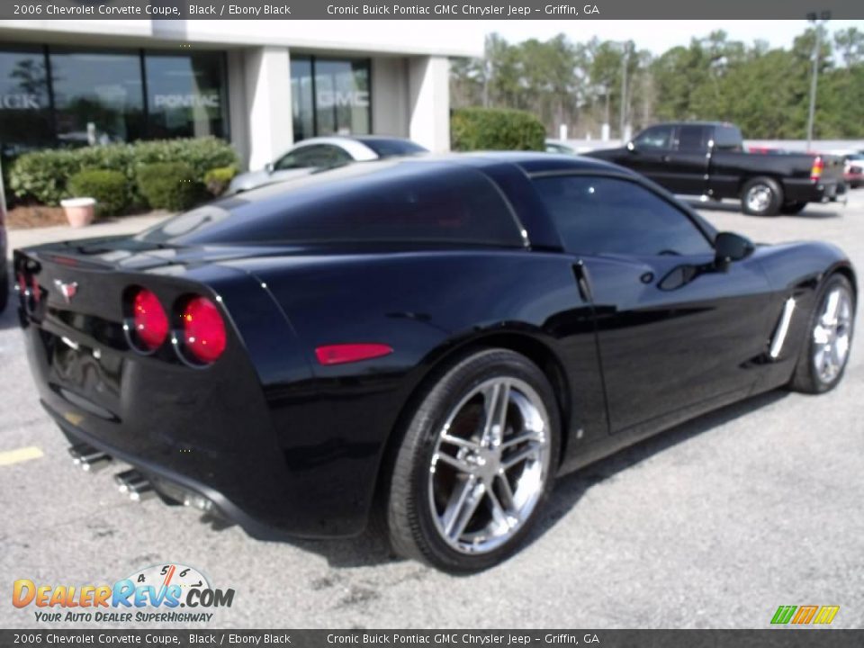 2006 Chevrolet Corvette Coupe Black / Ebony Black Photo #8