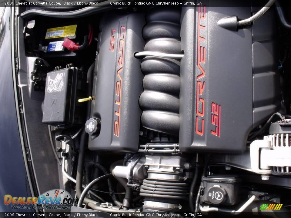2006 Chevrolet Corvette Coupe Black / Ebony Black Photo #10