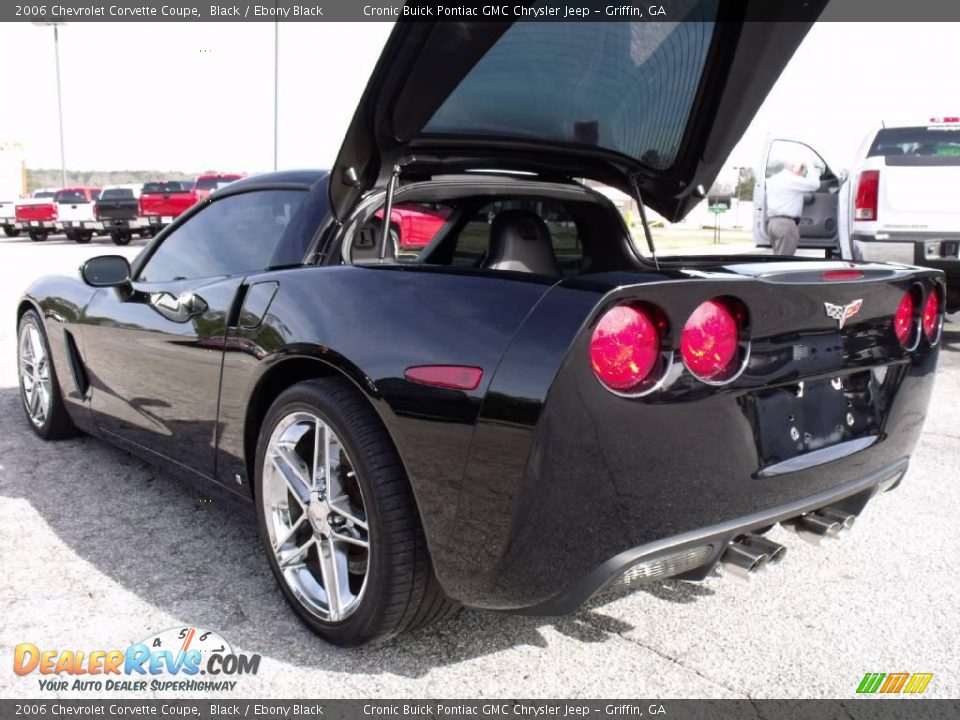 2006 Chevrolet Corvette Coupe Black / Ebony Black Photo #14