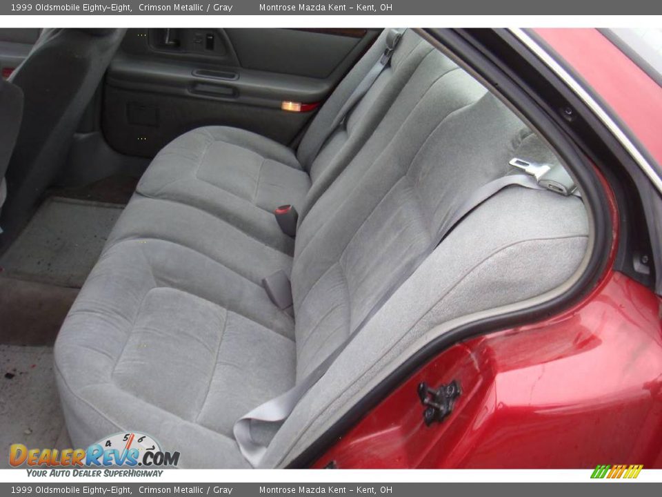 1999 Oldsmobile Eighty-Eight Crimson Metallic / Gray Photo #12