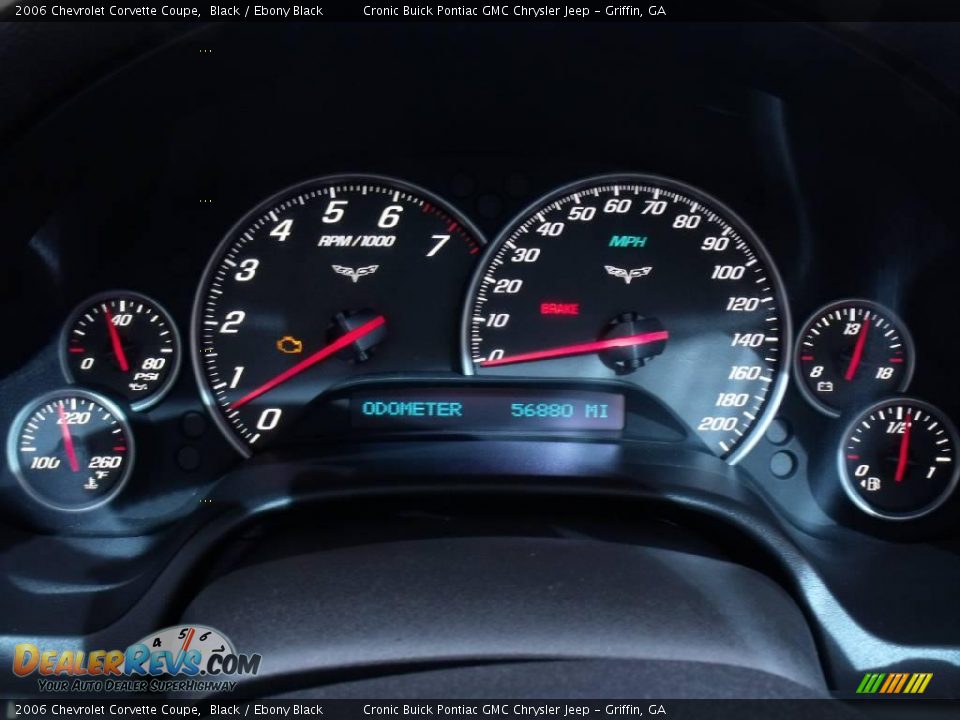 2006 Chevrolet Corvette Coupe Black / Ebony Black Photo #18