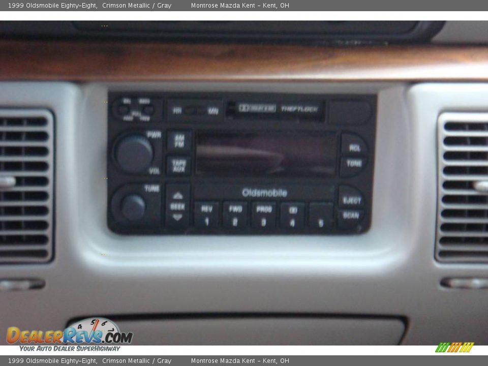1999 Oldsmobile Eighty-Eight Crimson Metallic / Gray Photo #15