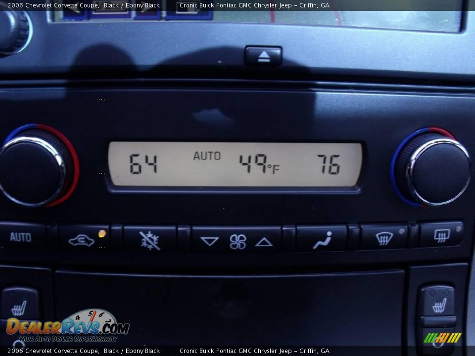 2006 Chevrolet Corvette Coupe Black / Ebony Black Photo #20