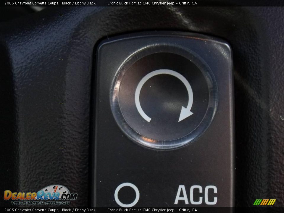 2006 Chevrolet Corvette Coupe Black / Ebony Black Photo #25