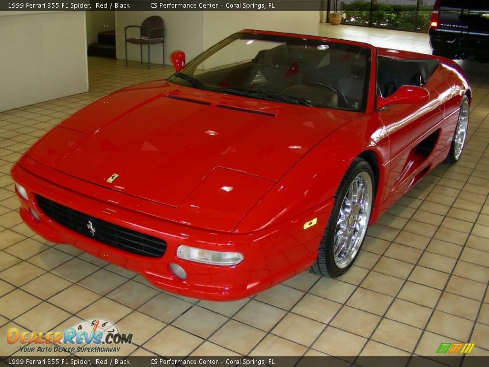 1999 Ferrari 355 F1 Spider Red / Black Photo #1