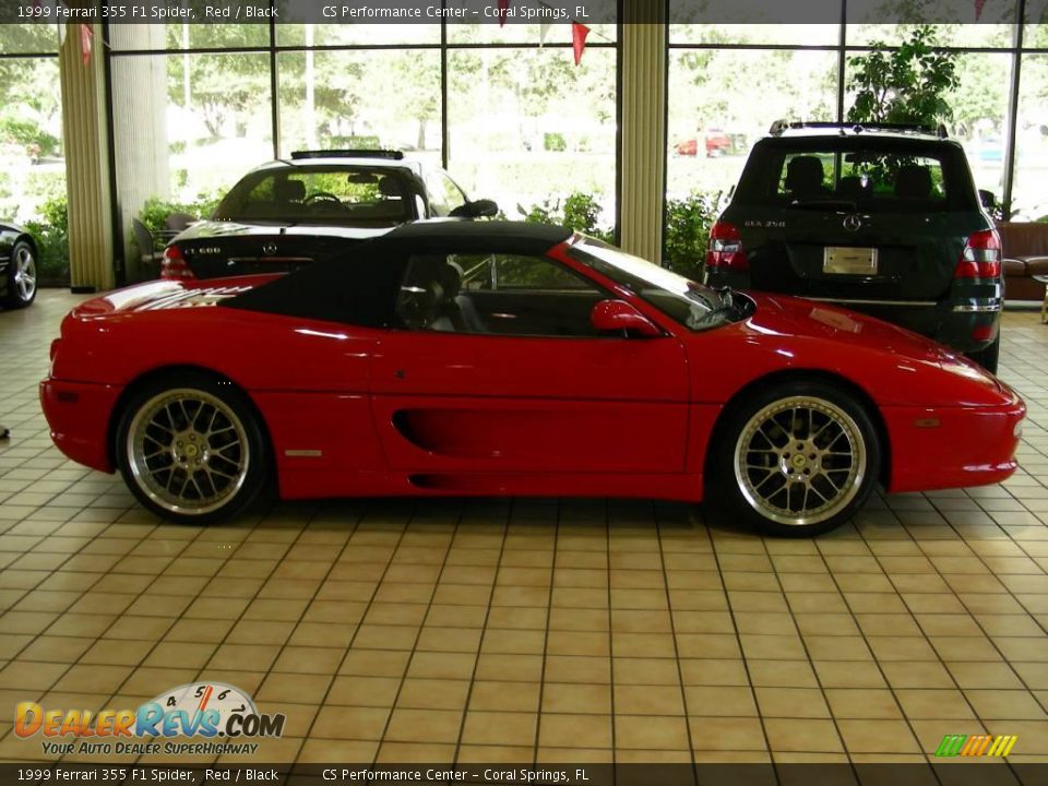 1999 Ferrari 355 F1 Spider Red / Black Photo #3