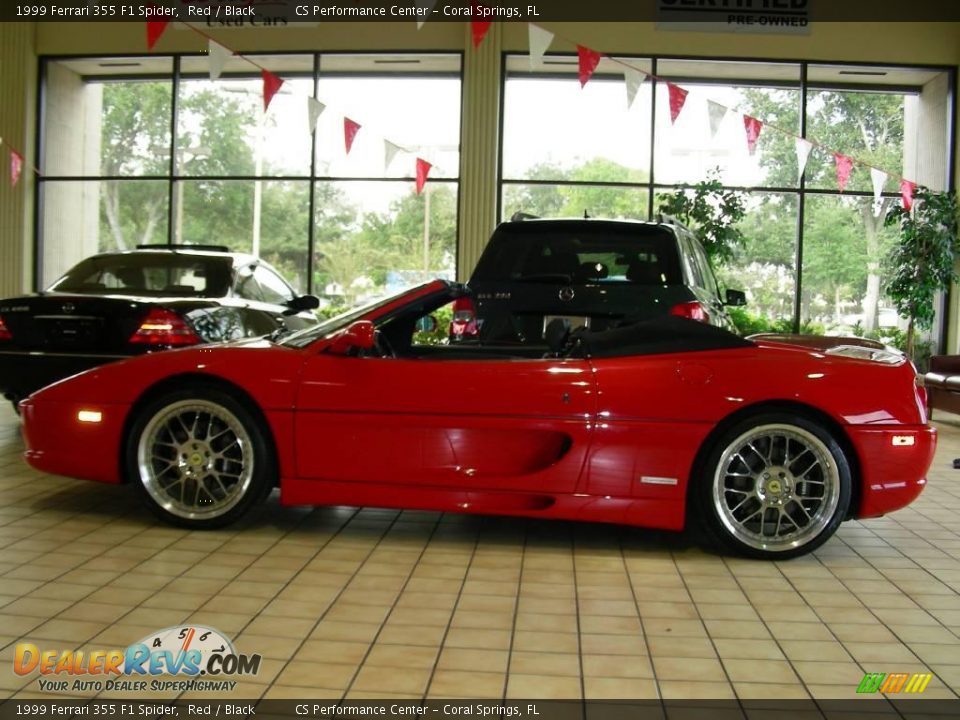 1999 Ferrari 355 F1 Spider Red / Black Photo #4