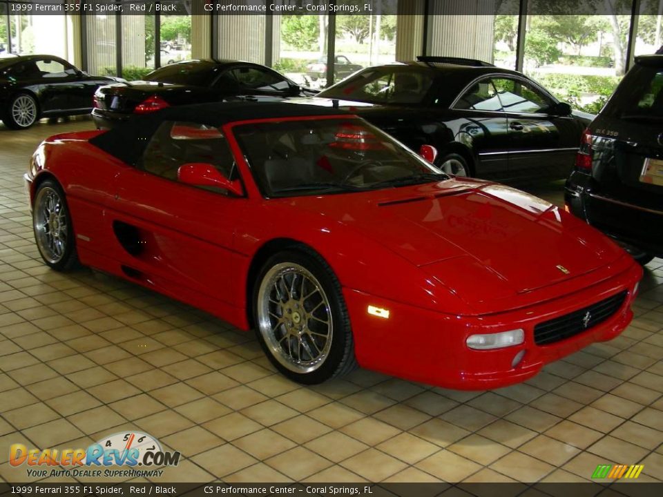 1999 Ferrari 355 F1 Spider Red / Black Photo #5