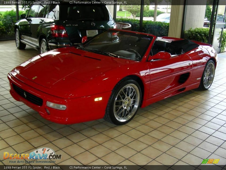 1999 Ferrari 355 F1 Spider Red / Black Photo #6