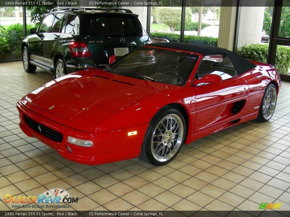 1999 Ferrari 355 F1 Spider Red / Black Photo #7