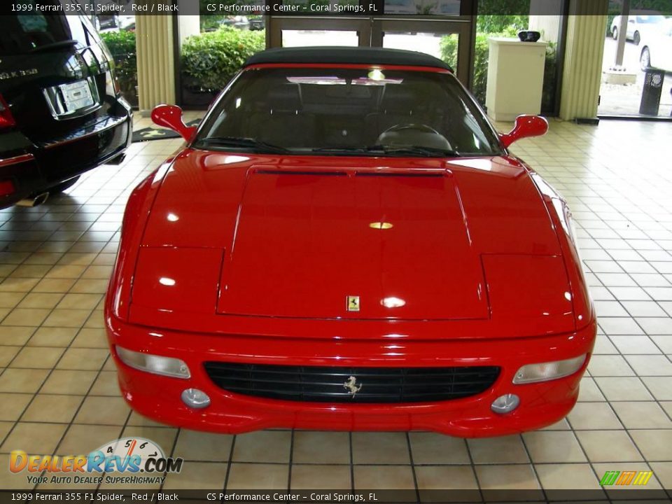 1999 Ferrari 355 F1 Spider Red / Black Photo #8