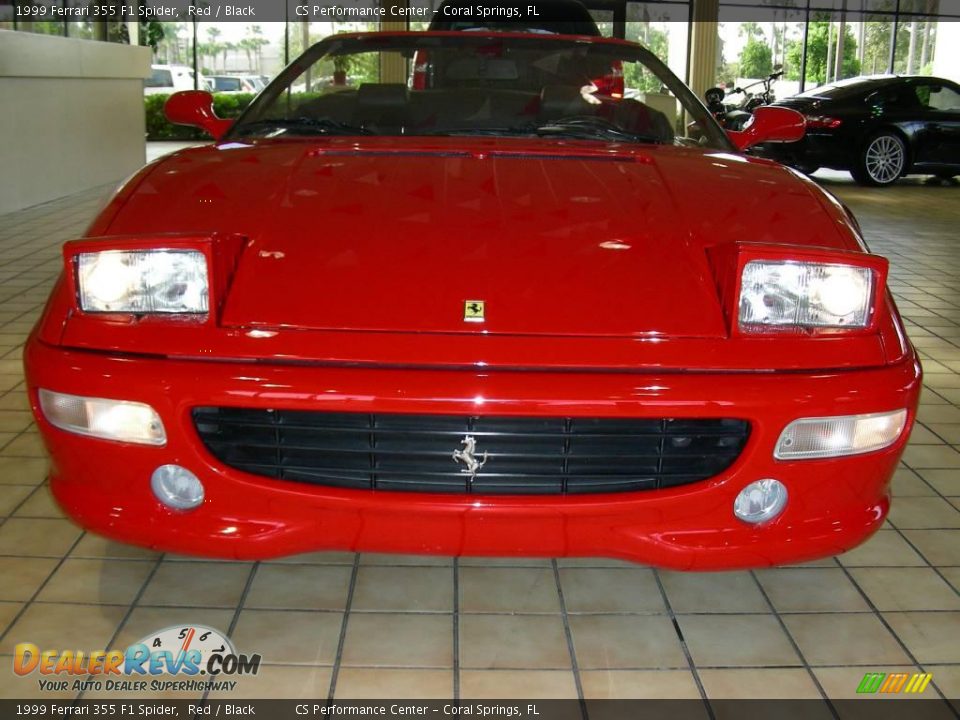 1999 Ferrari 355 F1 Spider Red / Black Photo #9