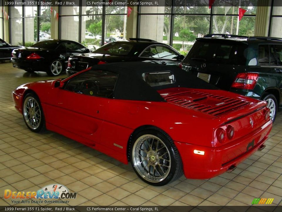 1999 Ferrari 355 F1 Spider Red / Black Photo #10