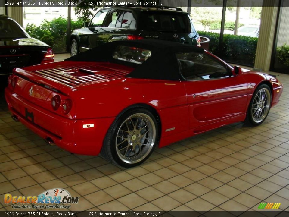 1999 Ferrari 355 F1 Spider Red / Black Photo #11