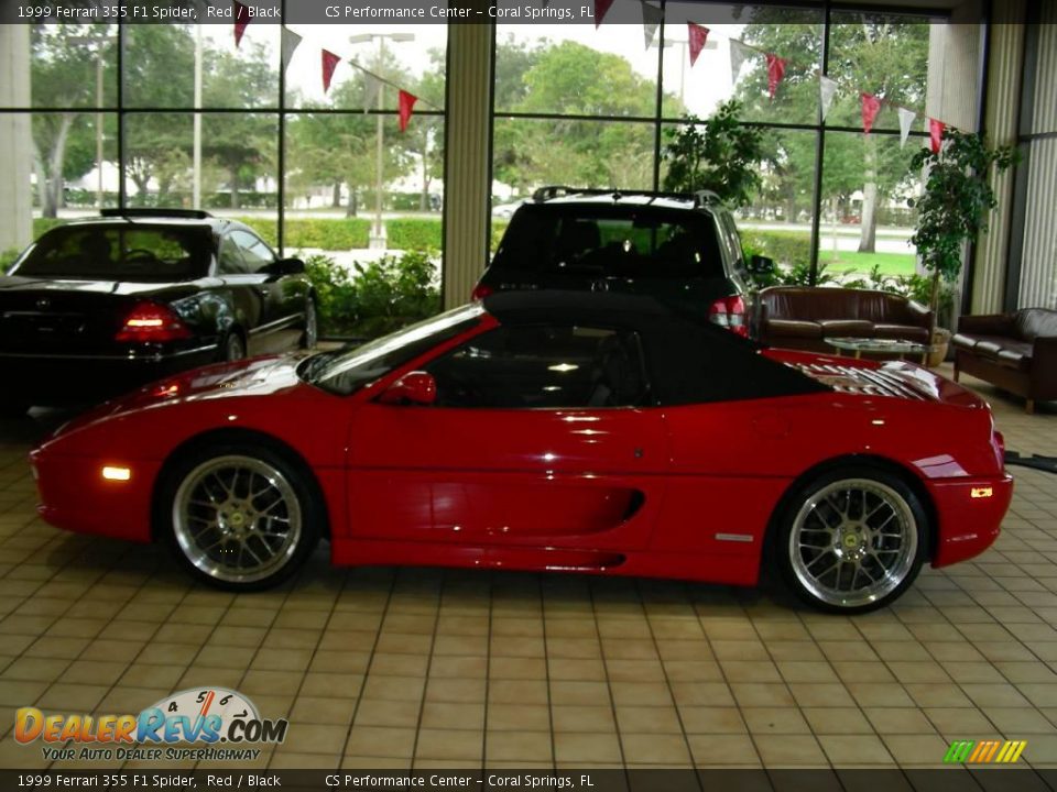 1999 Ferrari 355 F1 Spider Red / Black Photo #12