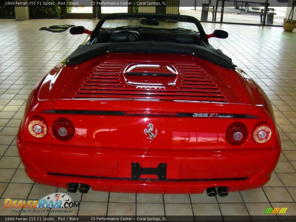 1999 Ferrari 355 F1 Spider Red / Black Photo #14