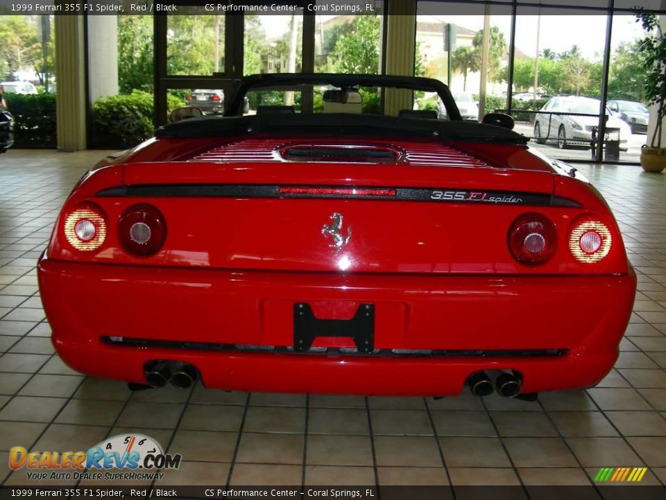 1999 Ferrari 355 F1 Spider Red / Black Photo #15