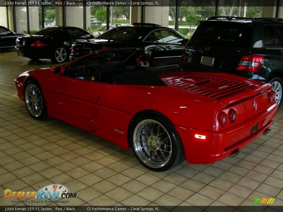 1999 Ferrari 355 F1 Spider Red / Black Photo #16