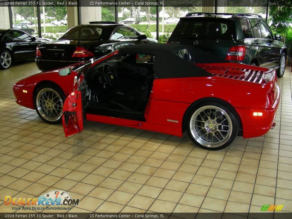 1999 Ferrari 355 F1 Spider Red / Black Photo #17