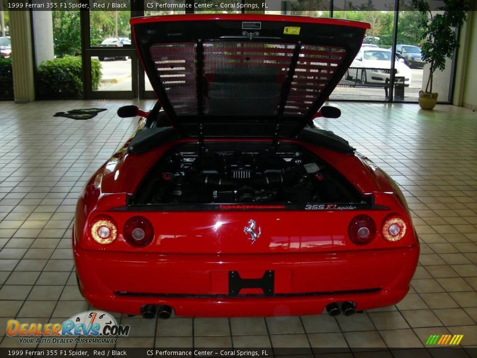 1999 Ferrari 355 F1 Spider Red / Black Photo #18