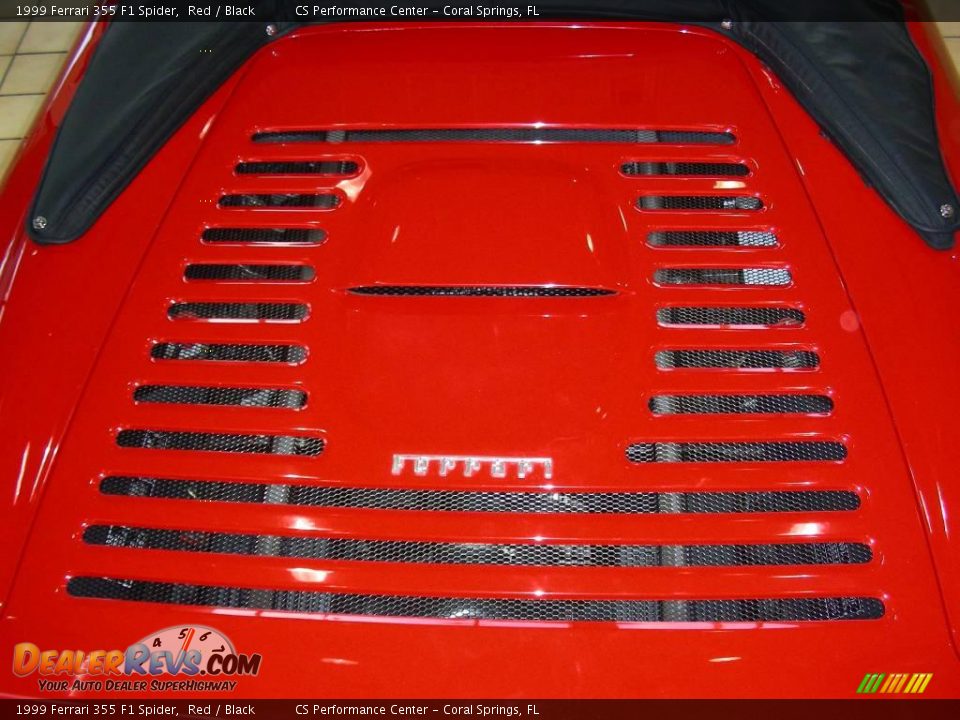 1999 Ferrari 355 F1 Spider Red / Black Photo #20