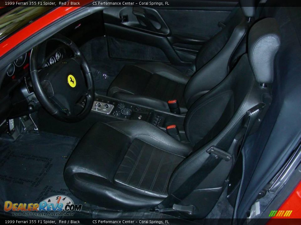 1999 Ferrari 355 F1 Spider Red / Black Photo #21