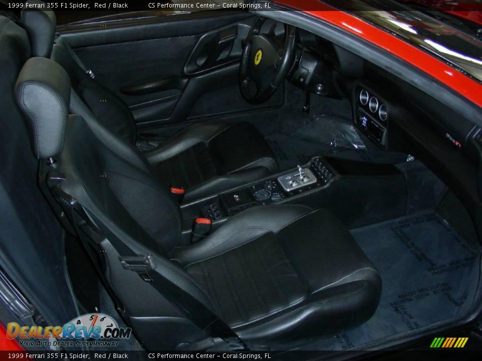 1999 Ferrari 355 F1 Spider Red / Black Photo #23