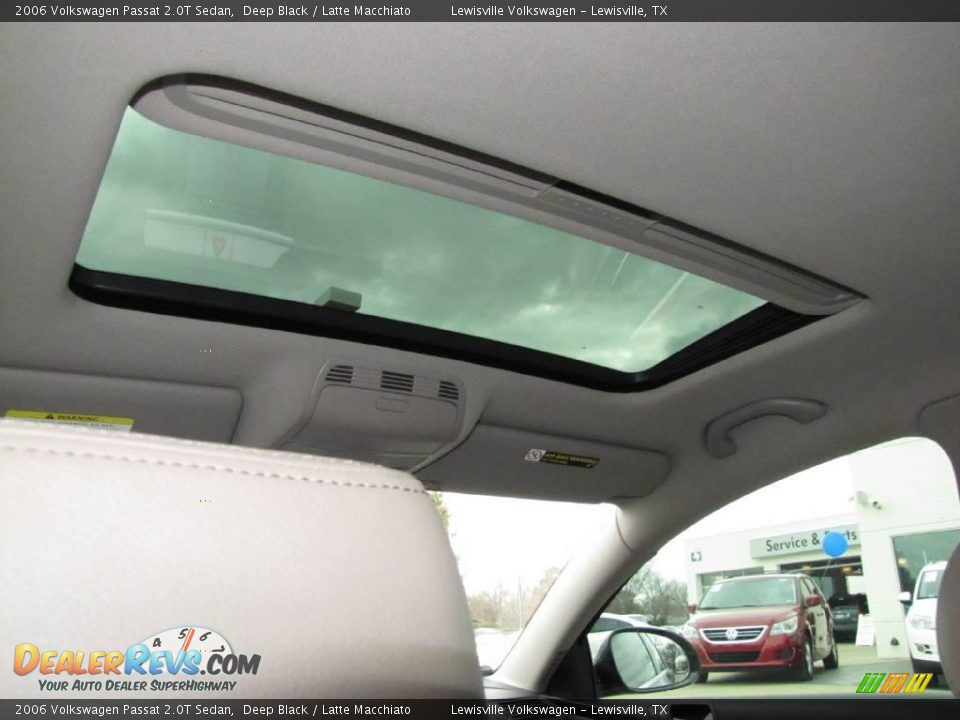 2006 Volkswagen Passat 2.0T Sedan Deep Black / Latte Macchiato Photo #18