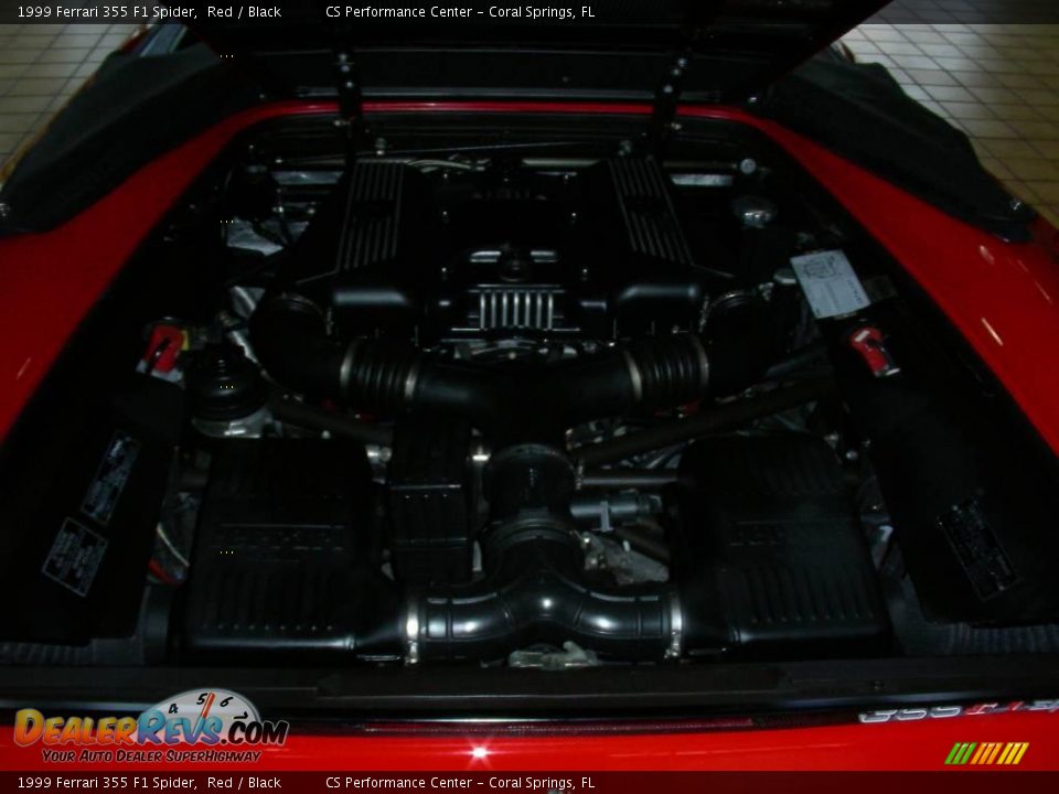 1999 Ferrari 355 F1 Spider Red / Black Photo #34